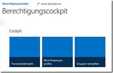 Anleitung SharePoint-Berechtigungs-Cockpit: Alle Berechtigungen von einem Ort aus prüfen und bearbeiten