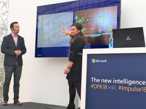 Judith Thea Schmitz (Microsoft) und Thimo Laubach (Digitoxx)