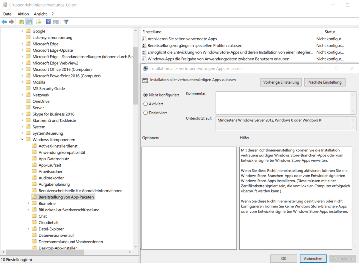 teams client-installation