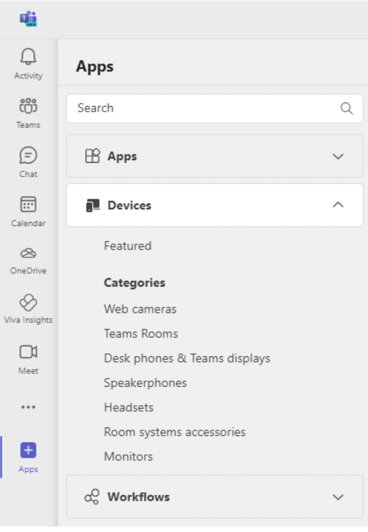 Zertifizierte Endgeräte über den Teams Device Store erwerben 03 02 01 Geraete