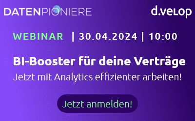 Partner-Webinar: 'Einsparpotenziale im Vertragsmanagement entdecken – mit Power BI und Contract Insight'