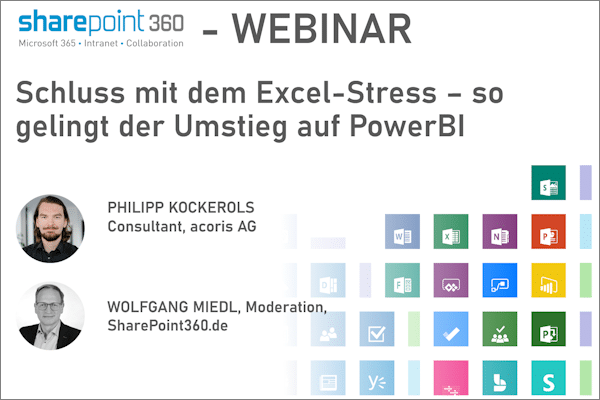 Webinar-Download: 'Schluss mit dem Excel-Stress – so gelingt der Umstieg auf Power BI'