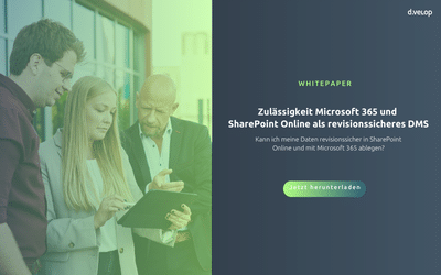 Whitepaper: 'Geschäftsprozesse integrieren – mit SharePoint als Dokumenten-Hub'