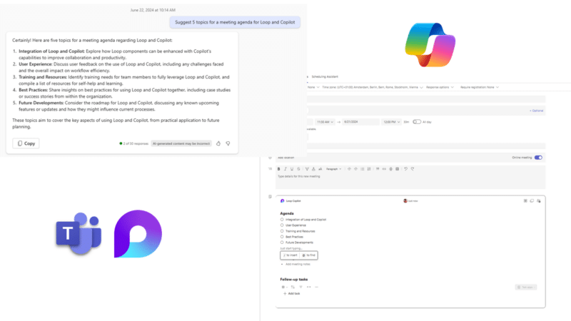 Microsoft Loop mit Copilot automatisieren – 3 Beispiele