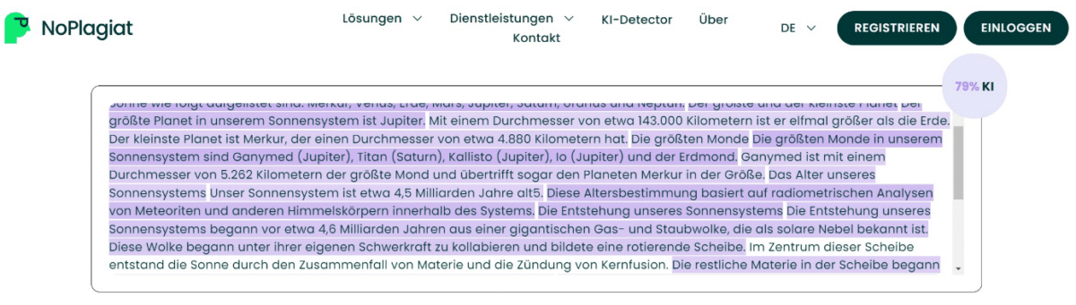 KI-Detektor