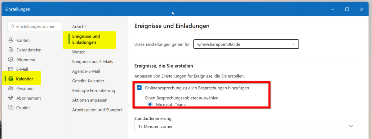 Teams fehlt in Outlook: So bringen Sie die Besprechungsfunktion zurück outlook teams tipps 2